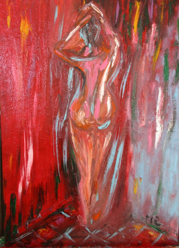 Woman-oil on canvas-50x70cm