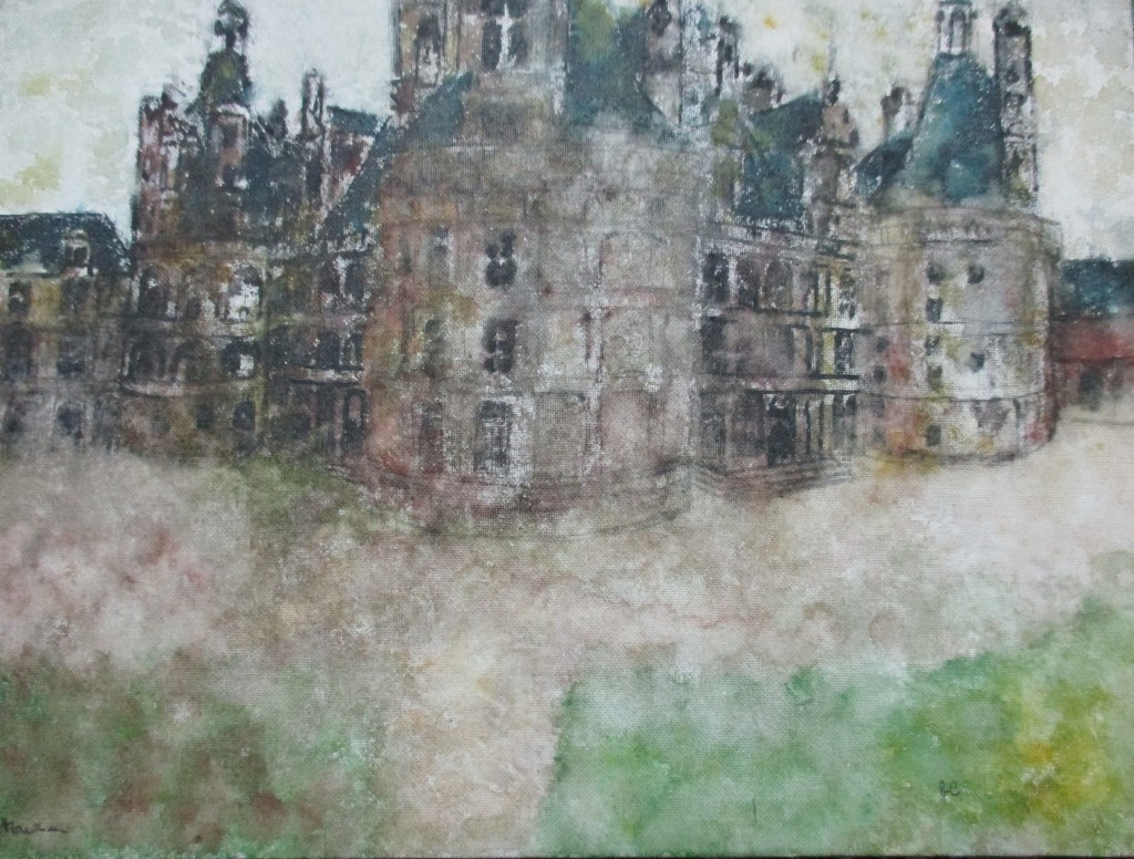 Chambord-watercolour-25x35cm