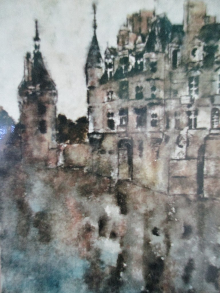 Chenonceau-watercolour-25x35cm