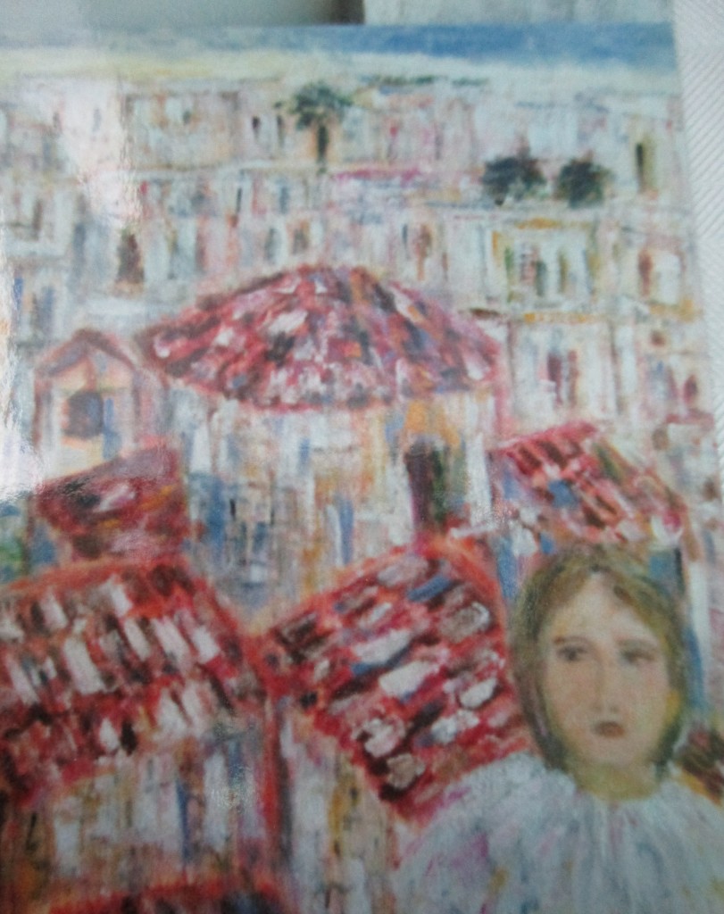 Otranto roofs-oil on canvas-50x60cm